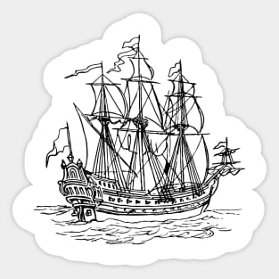 Flying Dutchman Sticker